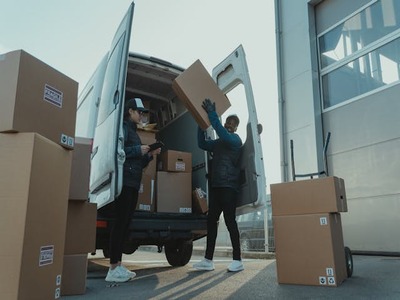 Taxi Truck Courier